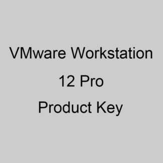 VMware Workstation 12 Pro Product Key