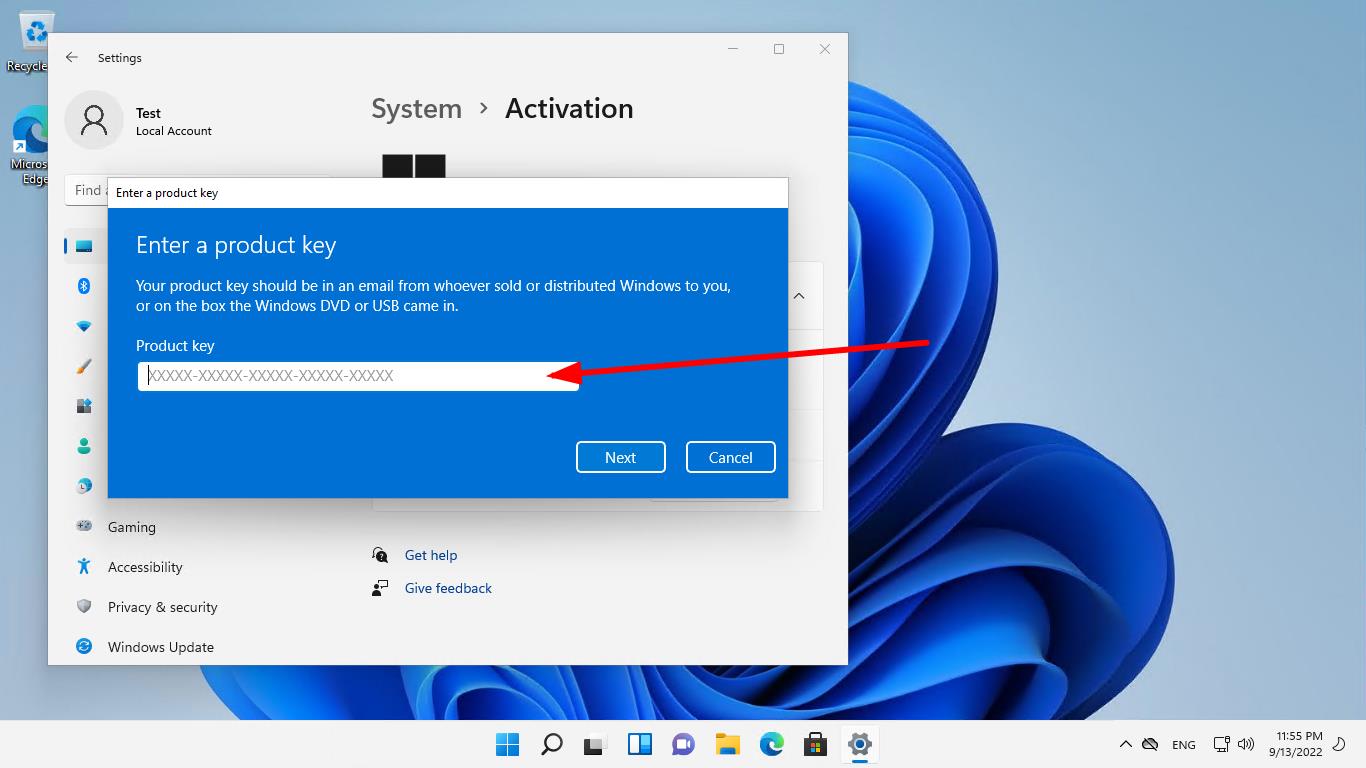 Windows 11 Education Activation