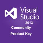 Estúdio visual 2013 Chave do produto da comunidade