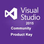 Estúdio visual 2015 Chave do produto da comunidade