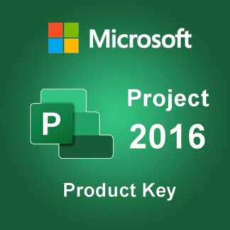 Microsoft Projesi 2016 Ürün anahtarı