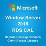 Microsoft Windows Server 2016 RDS CAL ( Lisensya sa Pag-access ng Kliyente sa Remote Desktop Services )