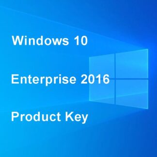Windows 10 Enterprise 2016 Product Key